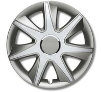 ALBRECHT automotive 49454 Radzierblende RUN I 14 Zoll, 1 Satz, Grau/Silber