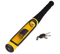 alca A303000 Lenkradschloss für Auto, Van, Wohnmobil, Diebstahlschutz, Baseballschläger, robuste Sicherheitsklemme, 2 Schlüssel