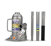 alca® Hydraulischer Unterstellheber 10t I Doppelkolben, GS & TÜV Zertifiziert, Hubhöhe 205-390 mm, Öl nachfüllbar, Wagenheber - ideal für SUV, Transporter & Wohnmobile