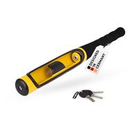 alca® Lenkradsperre Wegfahrsperre Diebstahlsicherung Lenkradschloss mit Schlüssel Baseball Gelb