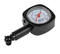 alca® Reifendruckprüfer Luftdruckprüfer Manometer Kontrollsystem für Reifen bis 4,5 bar Druckprüfer Memory Funktion Schraderventil Auto