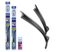 alca® Scheibenwischer-Set passend für SKODA KAMIQ (07.2019 - 12.2024) SUPER FLAT Flachbalkenwischer Frontscheibenwischer
