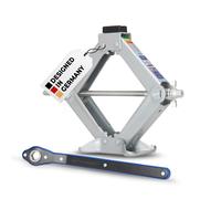 alca Wagenheber Wagenheber Scherenwagenheber + Ratsche 2t Universal Hubhöhe 115-410 m