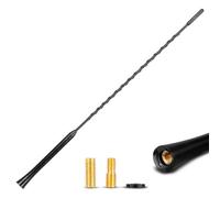 alca® Universal Antennen-Ersatzstab M 40 cm Auto Autoantenne Dachantenne Radio AM / FM / DAB+ schwarz aus Fiberglas + M5