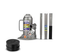 alca® Wagenheber Set hydraulisch 10 t 205-390 mm Hubhöhe inkl. Gummiauflage