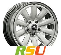 Alcar 130403 6.5x16" ET40 LK5 114.3 ML 66 Stahlfelgen 16 Zoll