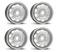 ALCAR 4x Stahlfelgen 6.5Jx16 ET50 5x114,3 für Dacia Duster, Grau
