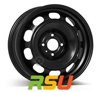 Alcar Stahl Schwarz Stahlfelge 16 Zoll ET32 4x108 ML65