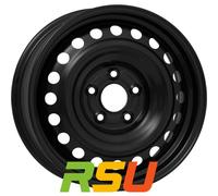 Alcar Stahl Schwarz Stahlfelge 16 Zoll ET44 5x108 ML65