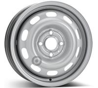 ALCAR-STAHLRAD 4925 Stahlfelgen Satz silver 4,5x14 ET43.5 LK4 100 14 Zoll Felge