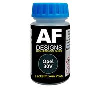 Alex Flittner Designs Lackstift für Opel CARRAGEEN metallic 30V | Lackstift geeignet für Farbcode: 30V und Farbname: CARRAGEEN metallic