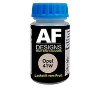 Alex Flittner Designs Lackstift für Opel COOL BEIGE metallic 41W | Lackstift geeignet für Farbcode: 41W und Farbname: COOL BEIGE metallic