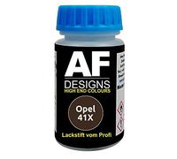 Alex Flittner Designs Lackstift für Opel ESPRESSOBRAUN metallic 41X | Lackstift geeignet für Farbcode: 41X und Farbname: ESPRESSOBRAUN metallic