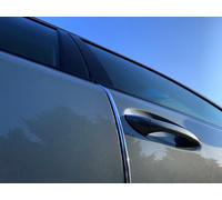 Alfa Romeo 159 Türkantenschutz U Profil mit Kleber Chrom Style 100 cm 2 stk Satz