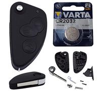 Alfa Romeo Klappschlüssel 3 Tasten Gehäuse 147 156 166 GT Autoschlüssel+Batterie