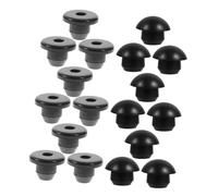 Alipis 100 Stück Gummi Lochstopfen Kfz Ersatzteile Für Wagenheber Hydraulikheber Ölstopfen Hydraulikheber Gummi Ölstopfen Flaschenheber Wagenheberstopfen