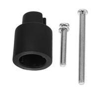 Alipis Motorrad Rückspiegel Verlängerung Halterung Erweiterungsstange für Rückfahrkamera Montage Adapter Schwarz für Präzise Sichtwinkelanpassung und Sichere Fahrt