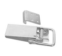 Alipis Trailer Box Hasp Lock Robustes Anhängerschloss für LKW Trailer und Container Einfache Installation mit Federclip Langlebig und Verschleißfest Sicheres Verriegeln mit