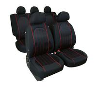 Alissa, Set koordinierte Bezüge - Schwarz