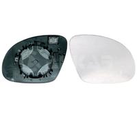 ALKAR Spiegelglas Außenspiegel 6432136 für TIGUAN SKODA YETI VW beheizbar konvex