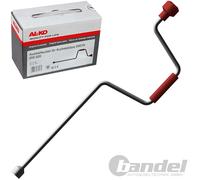 ALKO AL-KO AUSDREHKURBEL HANDKURBEL KURBELSTÜTZE STÜTZFUß WOHNWAGEN CARAVAN SW19