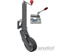 Alko Al-ko Stützrad Vollautomatisch 500kg + Klemmschelle 60mm Anhänger 1212382 (stützrad) 249859 (klemmschelle) Diese Nummern Dienen Nur Zu Verglei