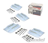 ALKO BIG FOOT ABSTÜTZFUSS 4er SET für AL-KO STECKSTÜTZE KURBELSTÜTZE WOHNWAGEN