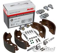 ALKO Bremsen Set 45 für 2051 Radbremse Bremsbacken 200 x 50 Backensatz