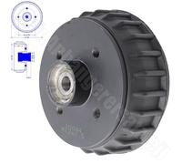 ALKO Bremstrommel 4x100mm / 160x35mm für AL-KO Radbremse 1635 1636 1637 1640