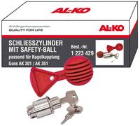 AL-KO Schließzylinder mit Safety Ball silber / rot