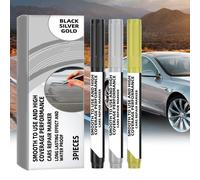 All in Auto Felgen Reparatur Stift Set perfekt für Alufelgen und Chromfelgen