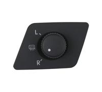 ALLDDSEA Rückspiegel Schalter für V-W Volo Polo 9N, Außenspiegel Schalter Seitenspiegel Schalter, Seitenspiegelschalter Bedienknopf 6Q1959565D Ersatzteile