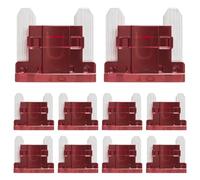 ALLECIN 50 Stück 10A Micro KFZ Sicherungen Mikro 10Ampere Autosicherungen Low Profile Mini 10Amp Flachsicherungen Stecksicherung Niedriges Profil Auto Sicherung für Wohnmobil PKW LKW