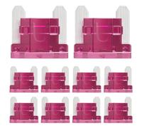 ALLECIN 50 Stück 4A Micro KFZ Sicherungen Mikro 4Ampere Autosicherungen Low Profile Mini 4Amp Flachsicherungen Stecksicherung Niedriges Profil Auto Sicherung für Wohnmobil PKW LKW