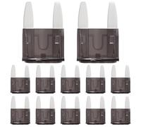 ALLECIN 50 Stück 7.5A KFZ Sicherungen Mini 7,5Amp Autosicherungen Mini 7,5Ampere Flachsicherungen Stecksicherung Auto Sicherung für Wohnmobil LKW PKW Motorrad