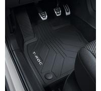 Gummifussmatten Allwettermatten Fussmatten org. VW T-Roc 2GA061500 82V NEU