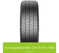 Allwetterreifen Semperit Van AllSeason 3PMSF 215/70 R15 109S | 23187