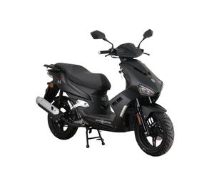 Alpha Motors Mofaroller Mustang FI 50 ccm 25 km/h Euro 5 (Mattschwarz)