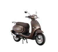 Motorroller Cappucino 125 ccm 85 kmh EURO 5 mattbraun
