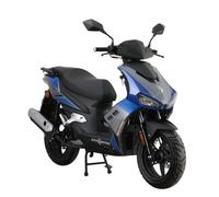 Motorroller Mustang FI 50 ccm 45 kmh EURO 5 blau-grau