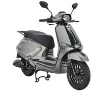 Alpha Motors Motorroller Napoli 125 ccm 85 km/h EURO 5+ silber-schwarz