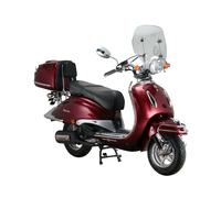 Alpha Motors Mofaroller »Firenze Limited«, 50 ccm, 25 km/h, Euro 5, weinrot