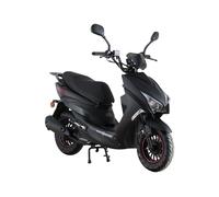 Alpha Motors Motorroller Speedstar 50 ccm, 45 km/h EURO 5, mattschwarz (1.635,99 € pro 1 stk.)
