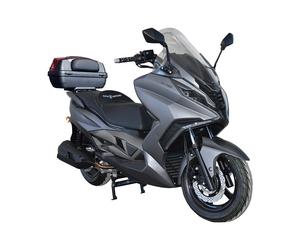 Alpha Motors Motorroller Sport Cruiser 300 276 ccm 125 km/h Euro 5+ grau inkl. Topcase (grau2)