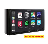 ALPINE 2-DIN iLX-W690D Auto Radioset für NISSAN Primastar - 2002-2013