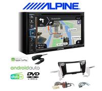 Alpine Autoradio Apple CarPlay Android Auto für Nissan Qashqai II ab 2014