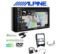 Alpine Autoradio Apple CarPlay DAB+ für MINI Cooper und One R56 2006-2014 black