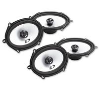 ALPINE Front/Heck Oval Auto Lautsprecher Komplett-SET für LINCOLN