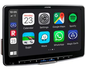 Alpine iLX-F905DU Halo9 Autoradio 9 Zoll Touchscreen mit Apple CarPlay Wireless für Fiat Ducato, Citroen Jumper, Peugot Boxer & Opel Movano schwarz