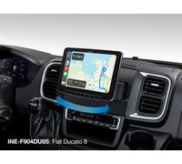 Alpine INE-F904DU8S Schwenkbares Navigationssystem mit 9-Zoll Touchscreen für Ducato 8, 1-DIN-Einbaugehäuse, DAB+, Apple CarPlay und Android Auto